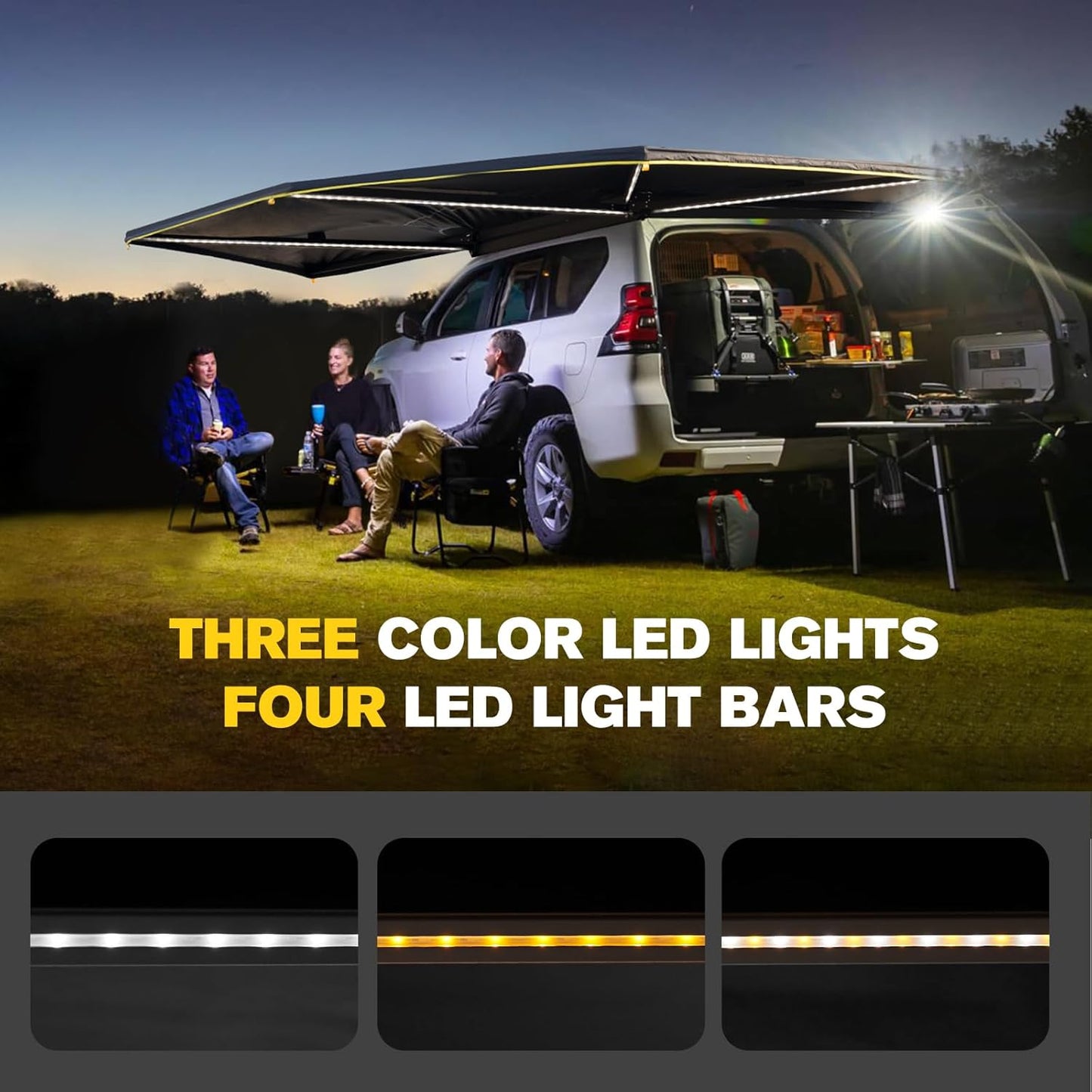 BUNKER INDUST 270 Degree Awning Free Standing