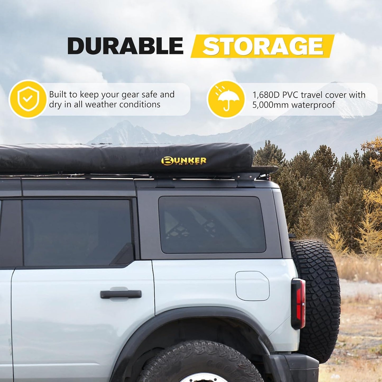 BUNKER INDUST 270 Degree Awning Free Standing