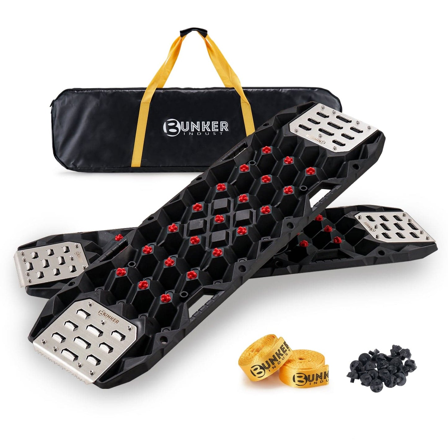 Prime Traction Boards with Replaceable Teeth & Steel Plate