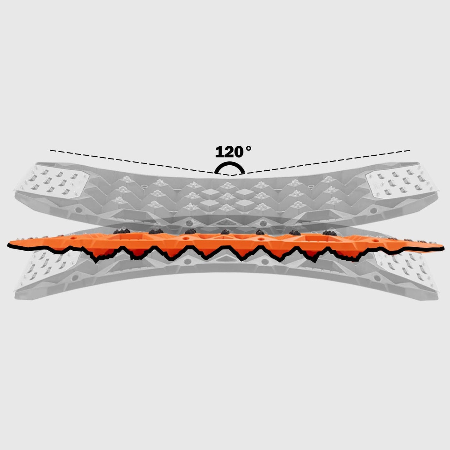 Prime Traction Boards with Replaceable Teeth & Steel Plate
