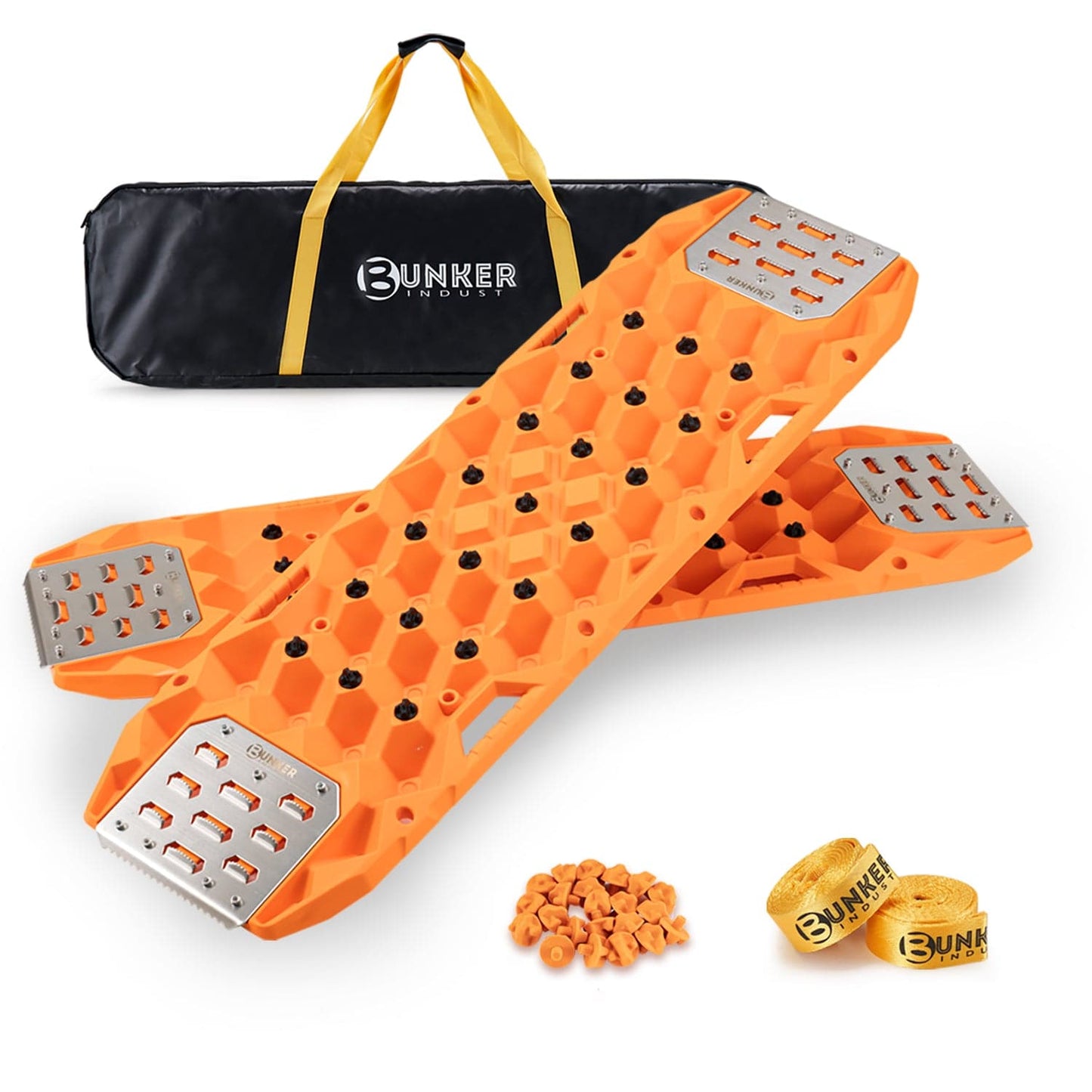 Prime Traction Boards with Replaceable Teeth & Steel Plate