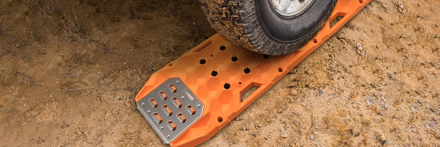 Prime Traction Boards with Replaceable Teeth & Steel Plate