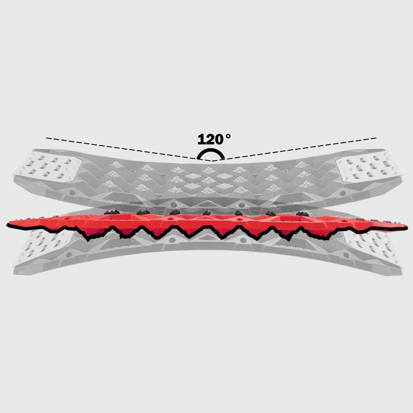 Prime Traction Boards with Replaceable Teeth & Steel Plate