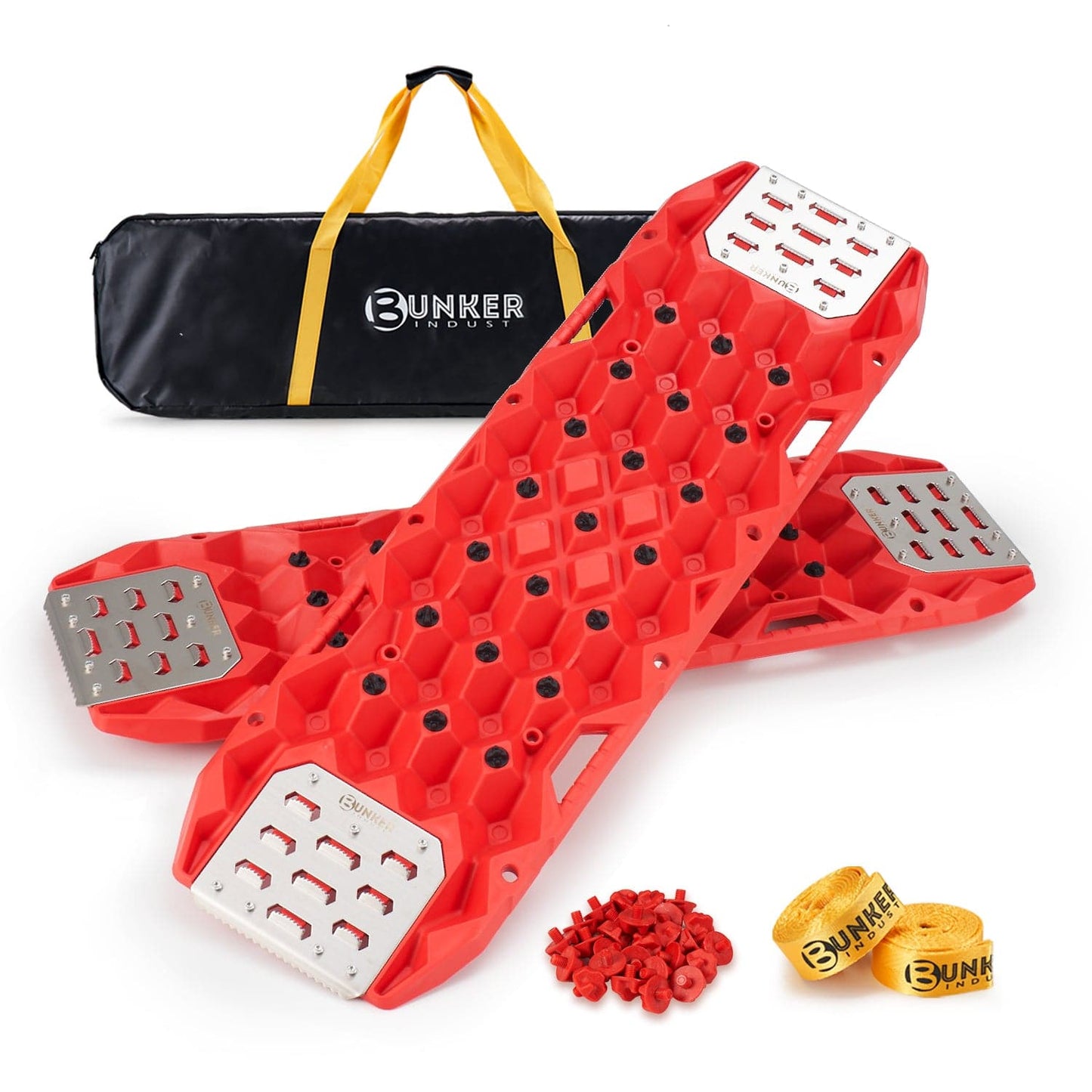 Prime Traction Boards with Replaceable Teeth & Steel Plate