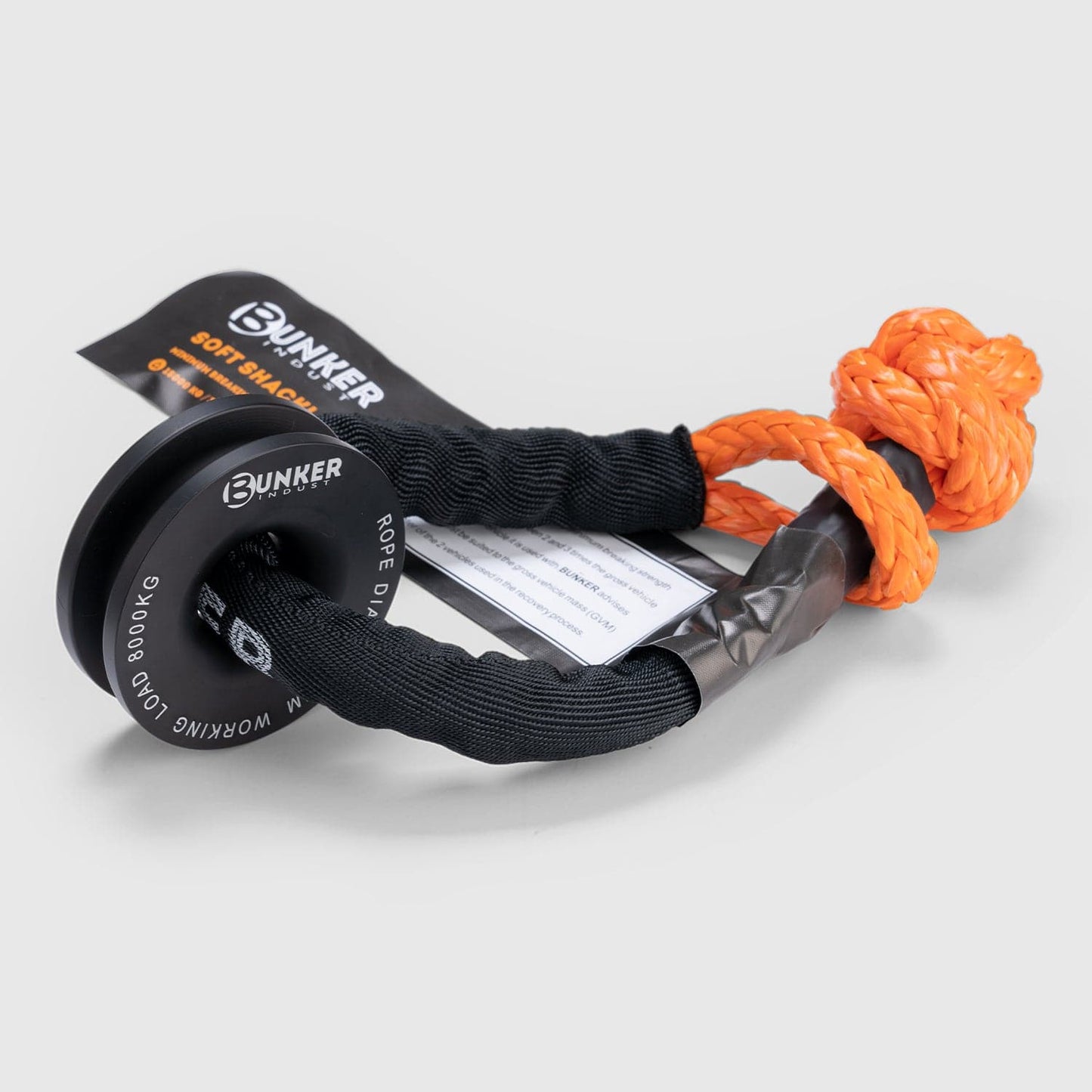 Soft Shackle Synthetic Rope with Protective Snatch Ring