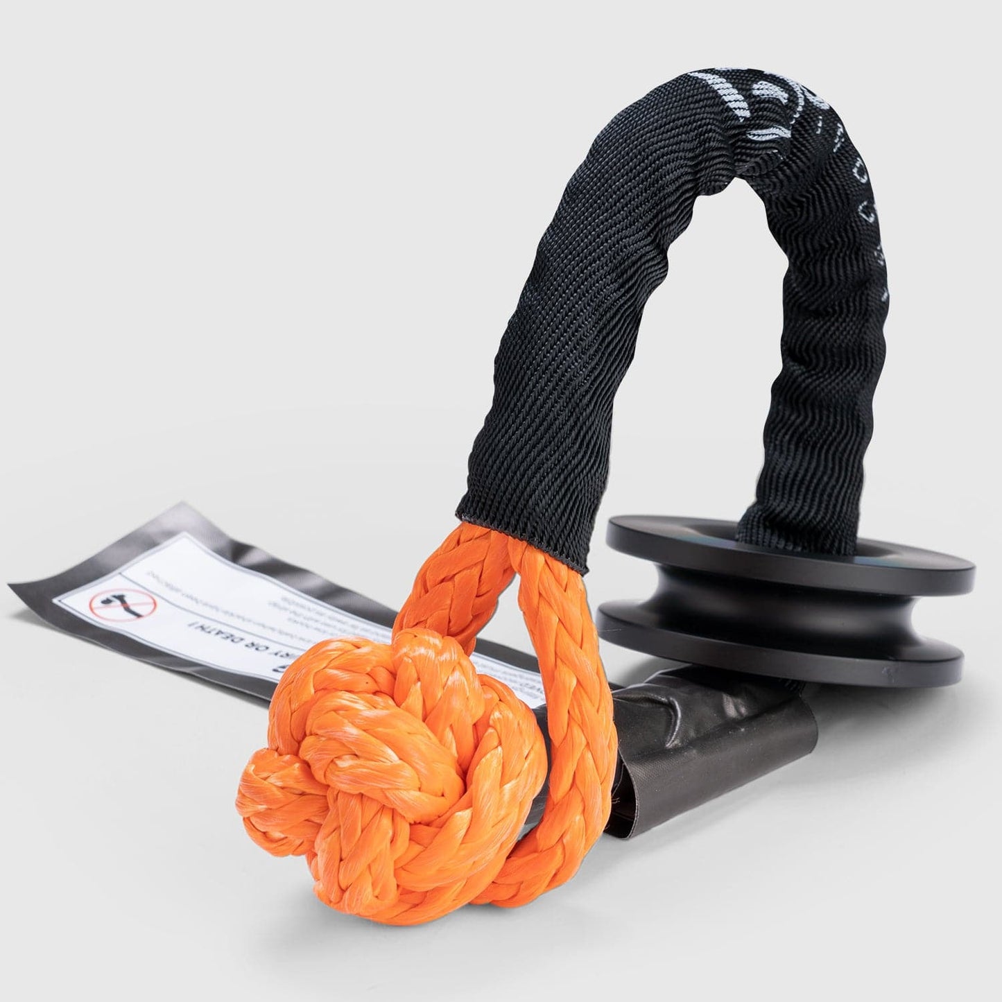 Soft Shackle Synthetic Rope with Protective Snatch Ring