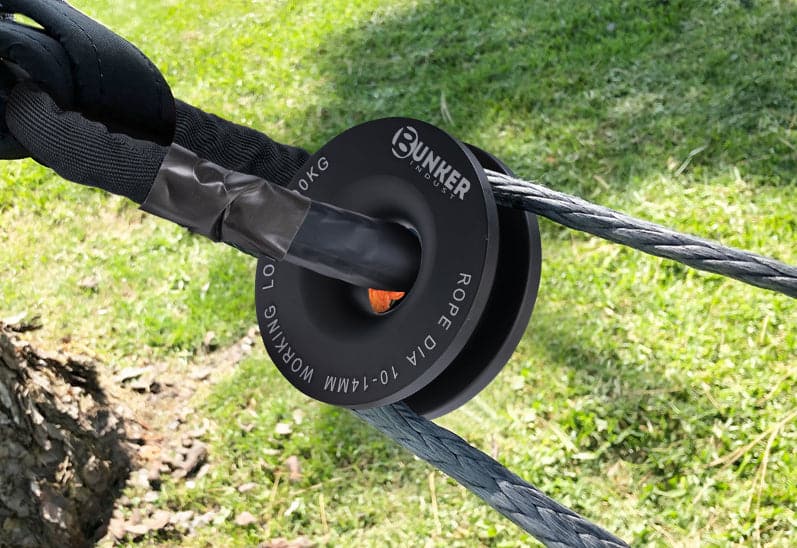 Soft Shackle Synthetic Rope with Protective Snatch Ring