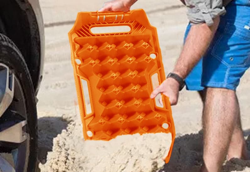 Mini-Pro Traction Boards with Orange Jack Base