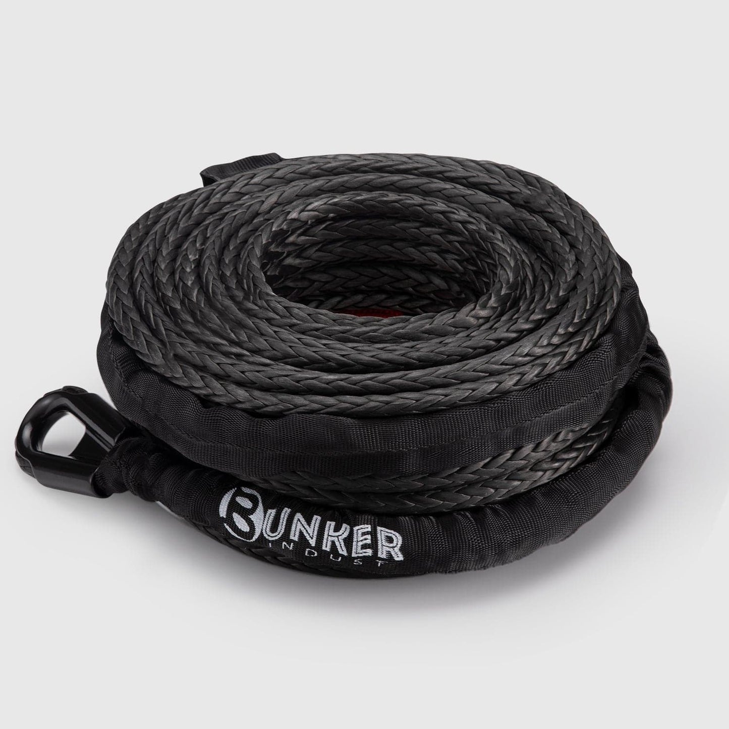 Synthetic Winch Rope Kit 3/8" x 100' +Winch Fairlead+Hook