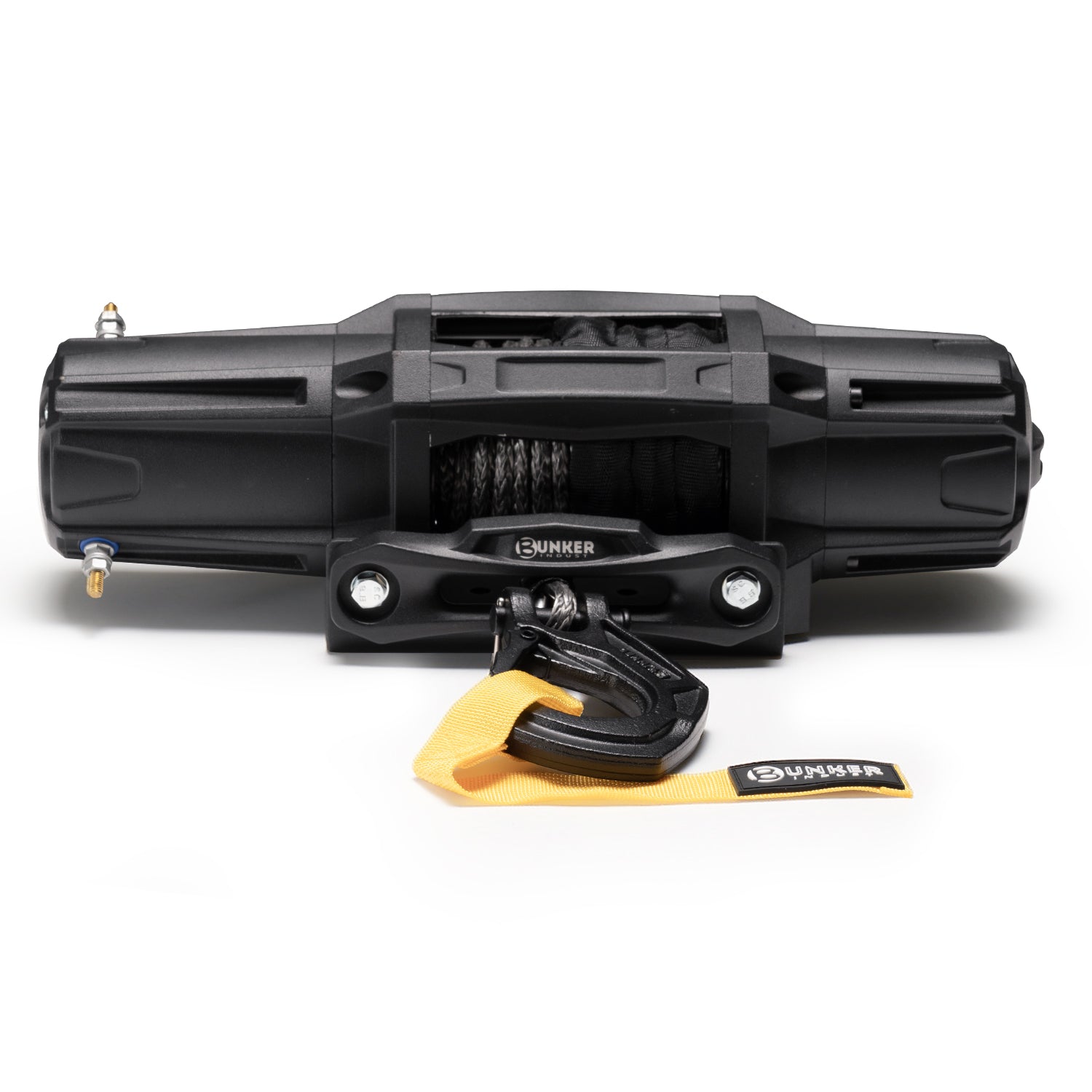 6500lb Electric Winch with Synthetic Rope Hawse Fairlead Kit For UTV/A ...