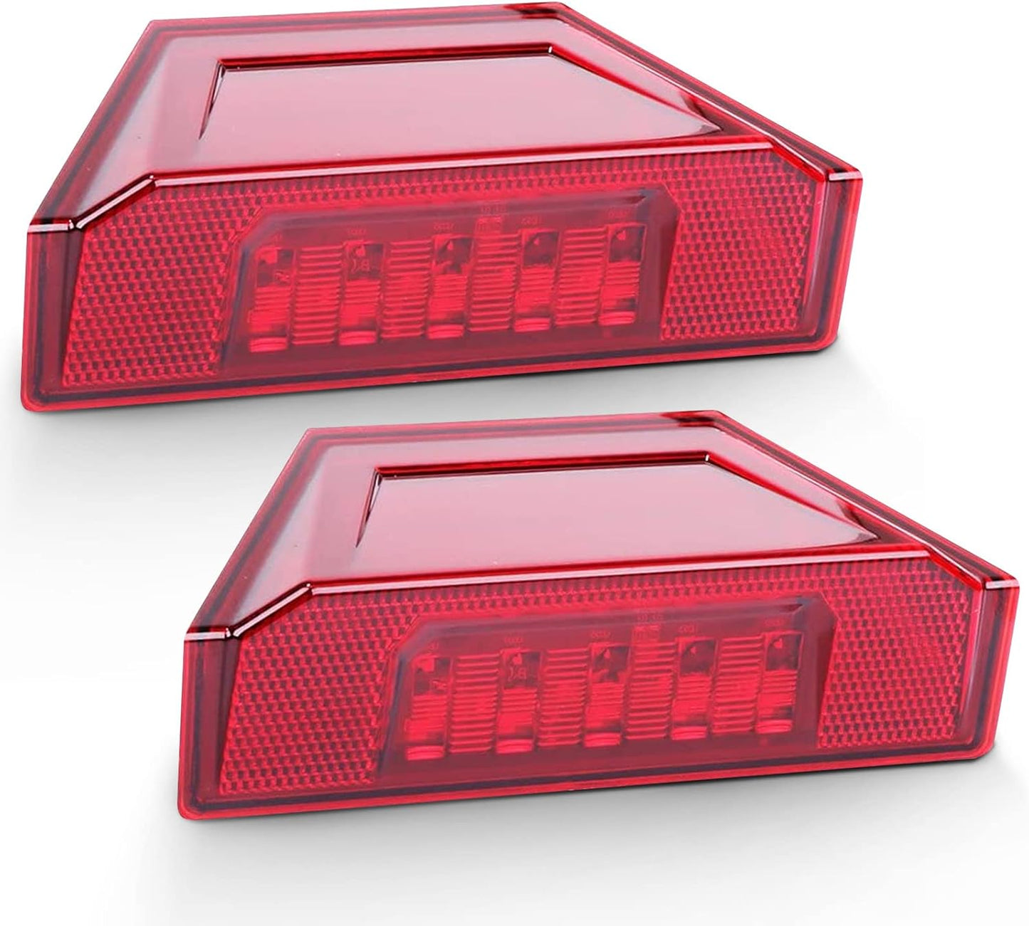 BUNKER INDUST 1 Pair Rear Tail Light Assembly,LED Brake Stop Lights for 2015-2019 Polaris Ranger 570 Full Size 900 XP 1000 RGR Replacement Part 2412774