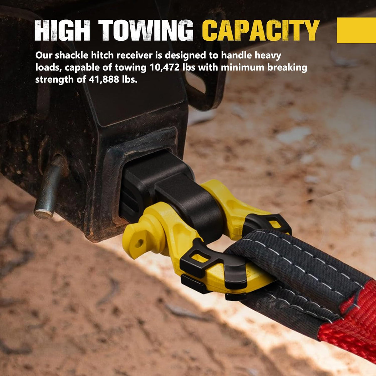 Shackled 2-Inch Hitch Receiver | Off-Road Shackled 2-Inch Hitch Receiver | Off-Road