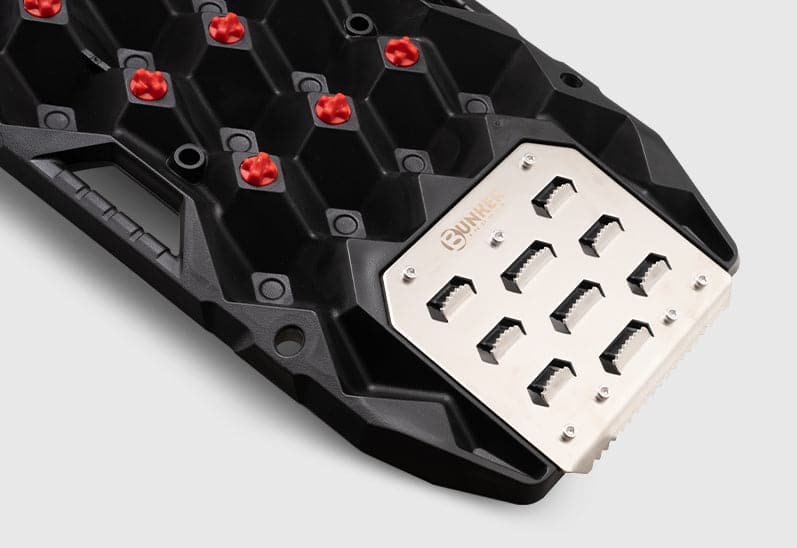 Prime Traction Boards with Replaceable Teeth & Steel Plate
