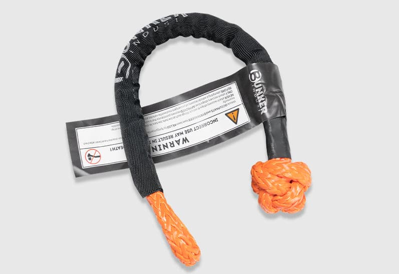 Soft Shackle Synthetic Rope with Protective Snatch Ring